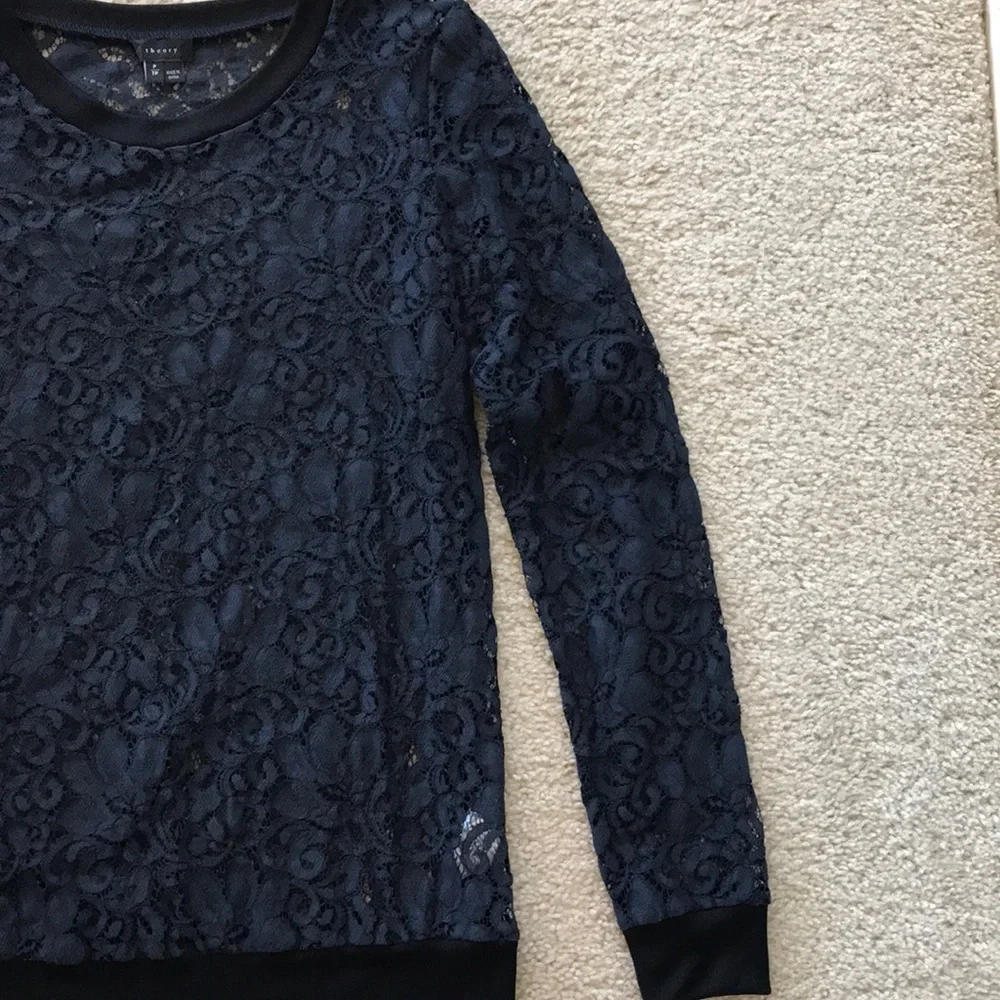 Theory 'Jaidyn W' Lace Top - Picture 5 of 7